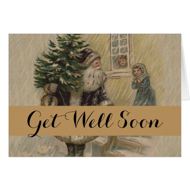 Vintager Weihnachtsbaum (Vorderseite (Horizontal))