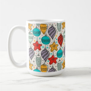Vintager Weihnachtsbaum Kaffeetasse