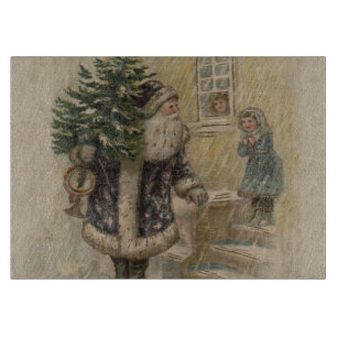 Vintager Weihnachtsbaum Schneidebrett
