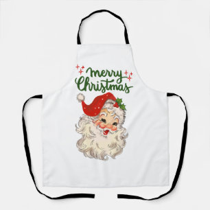 Vintager Weihnachtsfeiertag Schürze