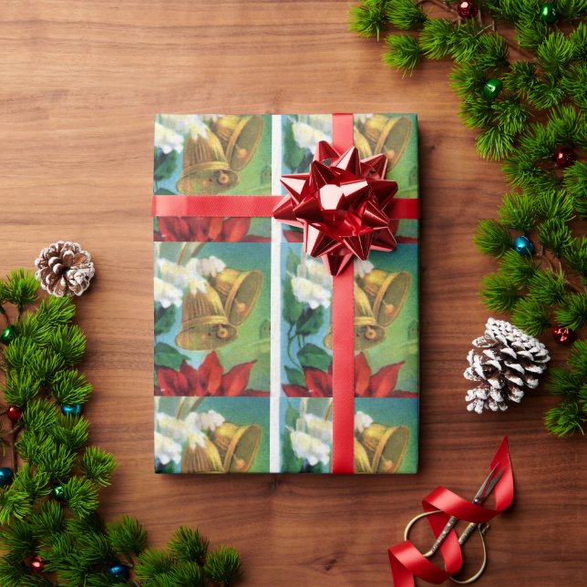 Vintager Weihnachtsgebäck Geschenkpapier (Feiertagsgeschenk)