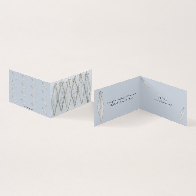 Vintager Weihnachtskugel Retrourlaub (Innenseite und Außenseite)