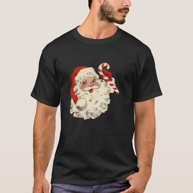 Vintager Weihnachtslieder T-Shirt (Vorderseite)