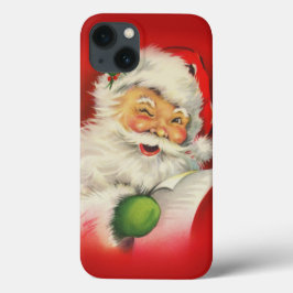 Vintager Weihnachtsmann Case-Mate iPhone Hülle