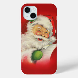 Vintager Weihnachtsmann Case-Mate iPhone Hülle