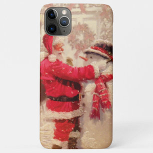 Vintager Weihnachtsmann Case-Mate iPhone Hülle