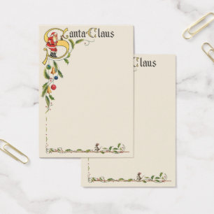 Vintager Weihnachtsmann, dekorative Weihnachtsgren