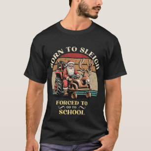 Vintager Weihnachtsmann, der Lehrer zu Weihnachten T-Shirt