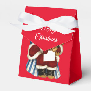 Vintager Weihnachtsmann Geschenkschachtel