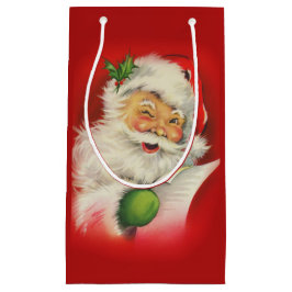 Vintager Weihnachtsmann Kleine Geschenktüte