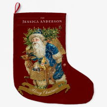 Vintager Weihnachtsmann Red Classic Weihnachten Cu