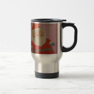 Vintager Weihnachtsmann Reisebecher