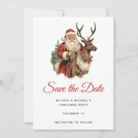 Vintager Weihnachtsmann Reitstall