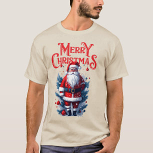 Vintager Weihnachtsmann T-Shirt