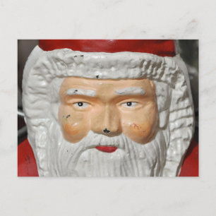 Vintager Weihnachtsmann, Weihnachten, Ständer, Feiertagspostkarte