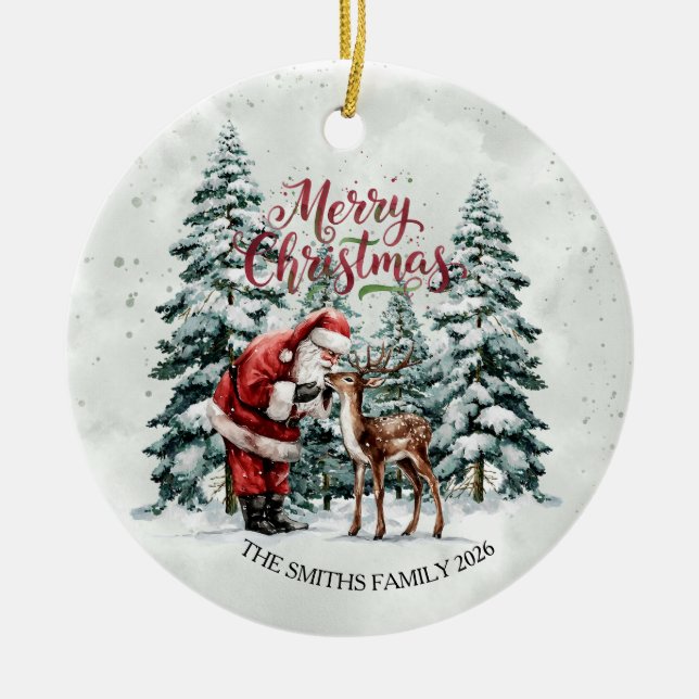 Vintager Weihnachtsschmuck (Vorne)