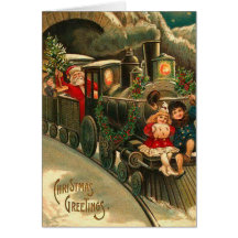 Vintager Weihnachtszug