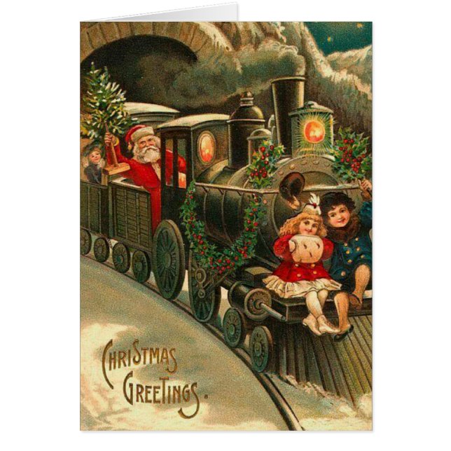 Vintager Weihnachtszug (Vorne)