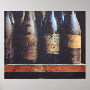 Vintager Wein Poster