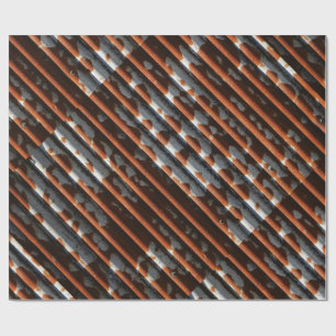 Vintager Wellzinn Geschenkpapier