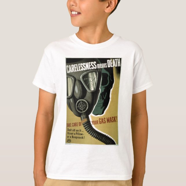 Vintager Weltkrieg T-Shirt (Vorderseite)