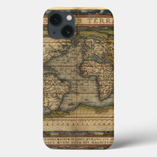 Vintager Weltplan Atlas Historisch iPhone 13 Hülle