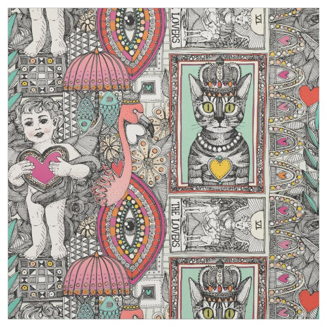 Vintager Wendemantel Stoff (Muster)