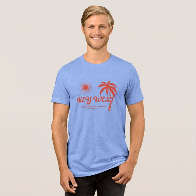 Vintager West-Tropen-T - Shirt (Vorderseite voll)
