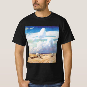Vintager Western Cowboys, Deckwagen von Wyeth T-Shirt