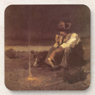 Vintager Western Cowboys, Plains Herder von NC Wye Untersetzer