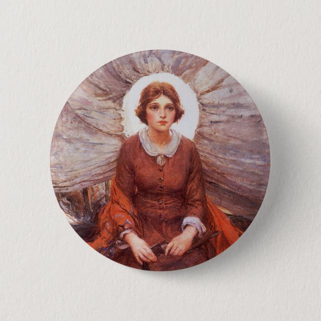 Vintager Western, Madonna der Prärie von Koerner Button (Vorderseite)