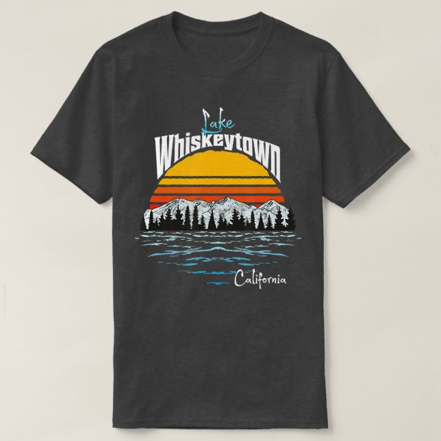 Vintager Whiskeytown Lake Redo T-Shirt (Design vorne)