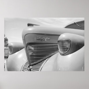 Vintager Widerstand - Willys 1939 Poster