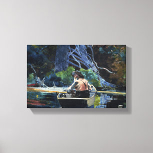 Vintager Winslow Homer Anleitung Leinwanddruck