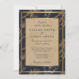 Vintager Winterurlaub Einladungen für Hochzeiten