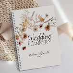Vintager winziger Blumenblut-Hochzeitsplaner Planer<br><div class="desc">Kleine Blüten Vintage Sammlung. Botanische,  zarte und absolut winzige Aquarellfarben-Blume. In unserem Zazzle-Shop finden Sie passende Artikel,  um Ihre Veranstaltungskollektion abzuschließen!</div>