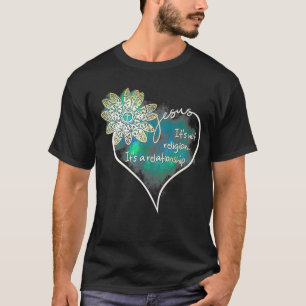 Vintager Witz Jesus seine nicht religiöse Erschein T-Shirt