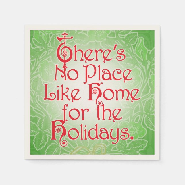 VINTAGER WIZARD VON OZ CHRISTMAS NAPKINS SERVIETTE (Vorderseite)