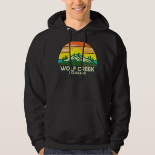 Vintager Wolf Creek Freestyle Skiurlaub Hoodie