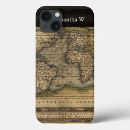 Vintager World Map Atlas Historisches Design Case-Mate iPhone Hülle