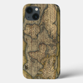 Vintager World Map Atlas Historisches Design Case-Mate iPhone Hülle