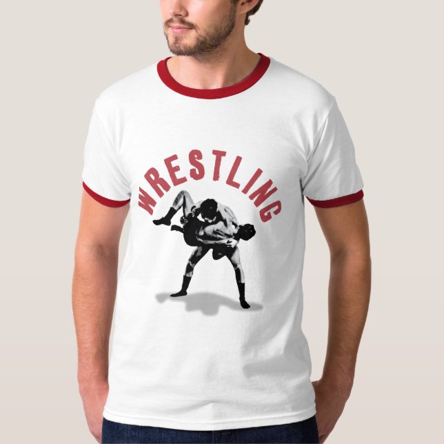 Vintager Wrestling T-Shirt (Vorderseite)