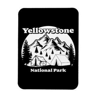 Vintager Yellowstone-Nationalpark Magnet