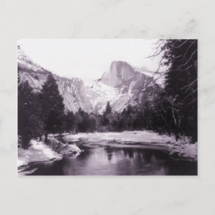 Vintager Yosemite-Nationalpark Postkarte