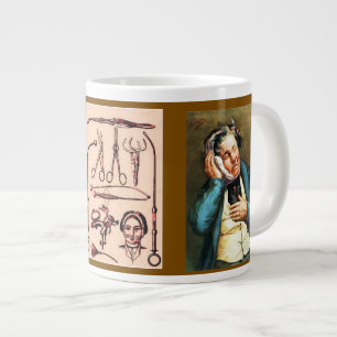 "Vintager Zahnarzt" Jumbo-Tasse