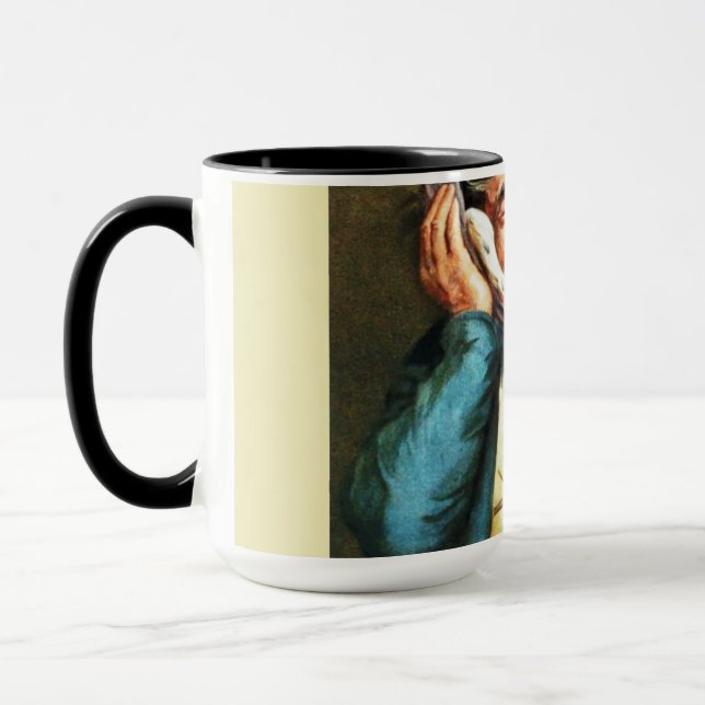 "Vintager Zahnarzt" Tasse (Links)