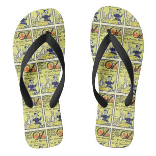 Vintager Zauberer für Oz Buchcover Art, Titelseite Flip Flops
