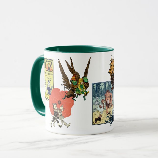 Vintager Zauberer für Oz Fairy Tale Book Character Tasse (Vorderseite Links)