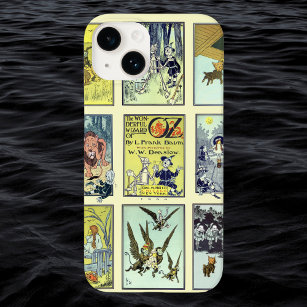 Vintager Zauberer für Oz-Zeichen, Gelbe Ziegelstra Case-Mate iPhone 14 Hülle