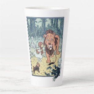 Vintager Zauberer für Oz-Zeichen, Gelbe Ziegelstra Milchtasse